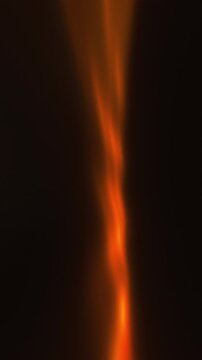 Warm amber waves rise along a vertical dark gradient in a refined 3D render ideal for mobile splash screens and luxury tech app interfaces