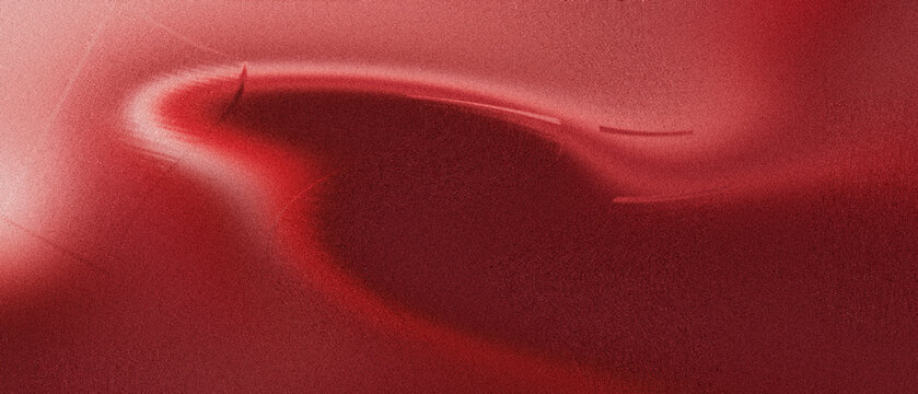 Deep crimson grainy, elegant digital backdrop, graceful flowing current, luminous soft fluid curve, ideal for luxurious branding projects., subtle