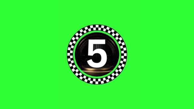 Animated countdown timer from number 9 with bold numeric sequence, ideal for video intros, event launches, presentations, promotions, games, broadcasts, and anticipation-themed motion graphics.
