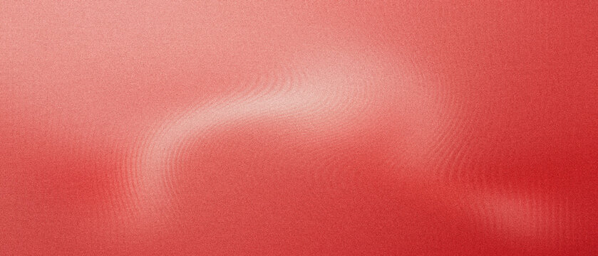Grainy scarlet blush, profound diffused gradient transition, fine atmospheric noise overlay, luminous peach-coral flowing current, elegant digital