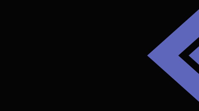 Abstract Geometric Arrow Shapes Animation
