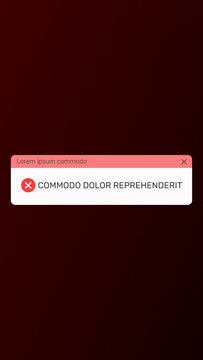Vertical Error Notification 04