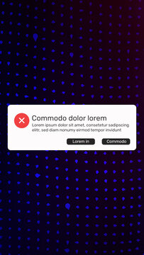 Vertical Error Notification 06