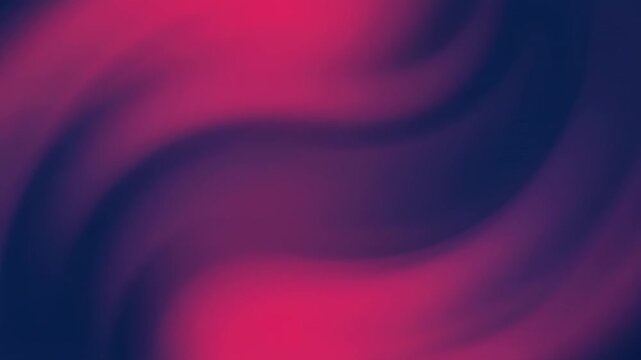 Abstract swirling pink and blue fabric motion in soft light during a slow zoom out