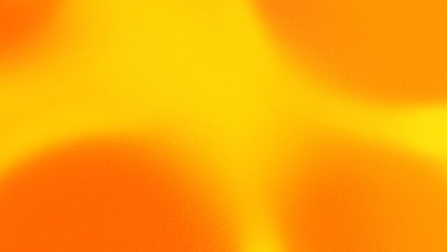 Abstract grainy glassmorphism background with blurred warm orange yellow aura gradient waves in premium vibrant holographic frosted glass texture backdrop design.