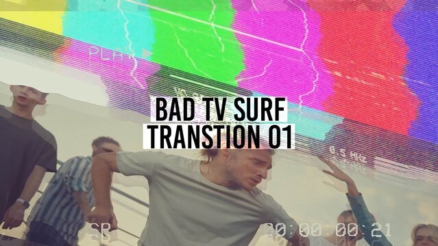 Bad TV Surf Transtion 01