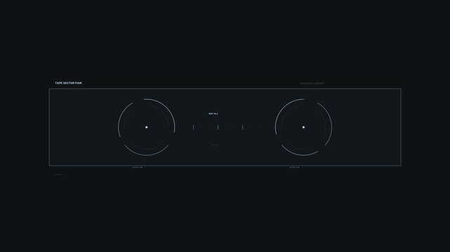 Sentiment Dashboard HUD Seamless Loop