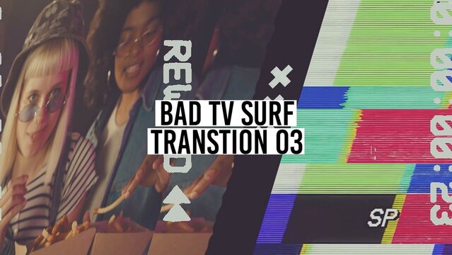 Bad TV Surf Transtion 03