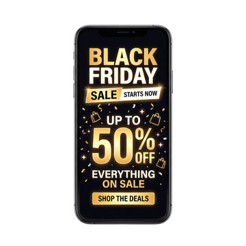 Black Friday Sale Up To 50 Percent Off Everything On Sale Shop The Deals On Smartphone Screen
