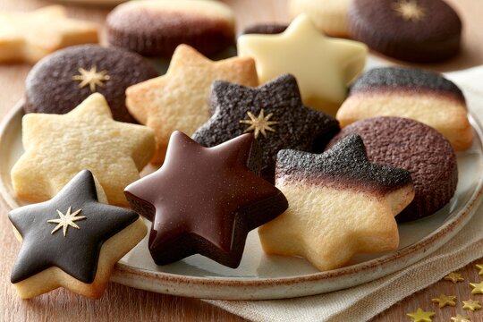 Star shaped object, on a neutral surface with soft studio light and clean shadows