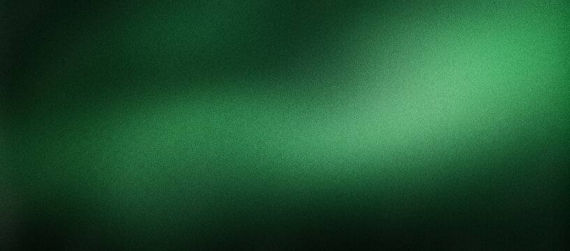 Emerald green vertical stripes background with soft light gradient. Abstract dark green ribbed texture pattern for luxury branding. Elegant emerald green pinstripe backdrop for web banners.