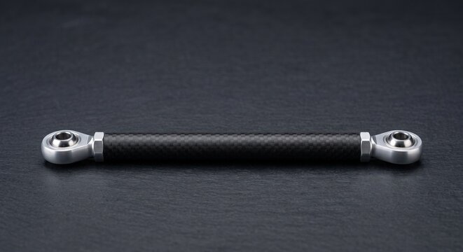 Carbon fiber delta robot arm linkage rod industrial mechatronics stock