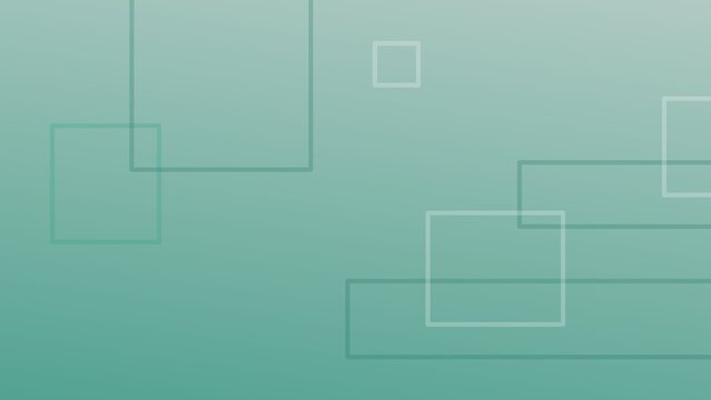 Teal Green Abstract Geometric Vector Background