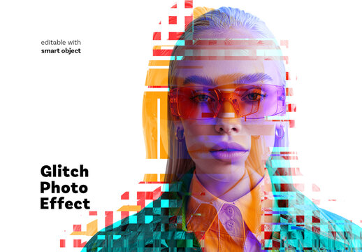 Glitch Photo Effect