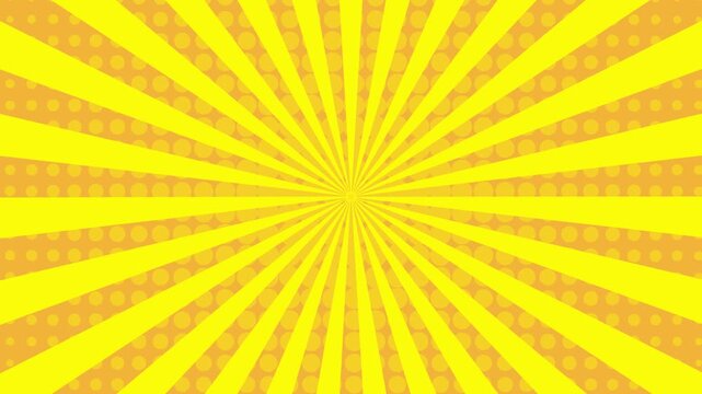 Minimalist yellow sunburst, Abstract background of yellow sunburst lines comic cartoon, Radiating orange and yellow sunburst pattern constructed, Motion sunburst abstract yellow background.