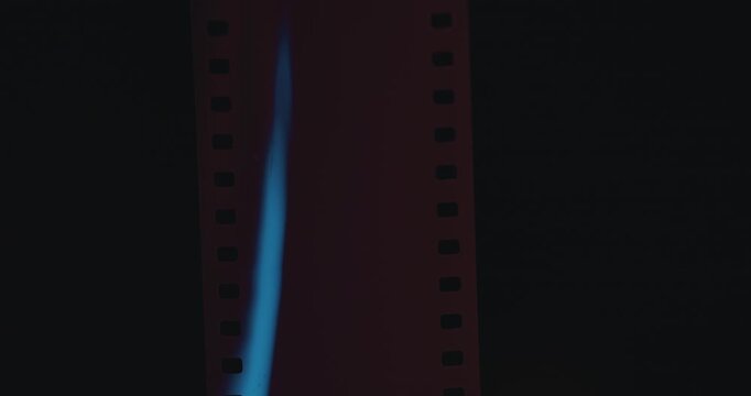 Shining Light on 35mm Film Strip