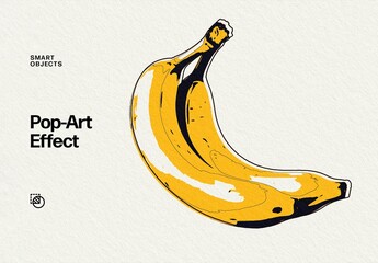 Pop Art Effect For Poster And Social Media Design