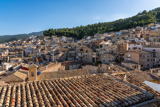 Scenic sight in Moratalla, beautiful town in the Region of Murcia, Spain.