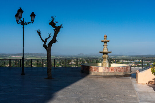 Scenic sight in Moratalla, beautiful town in the Region of Murcia, Spain.