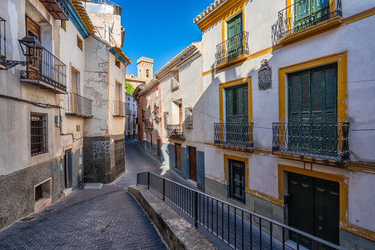 Scenic sight in Moratalla, beautiful town in the Region of Murcia, Spain.