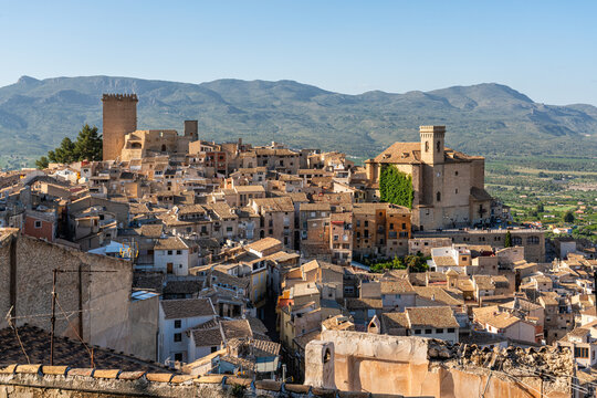 Scenic sight in Moratalla, beautiful town in the Region of Murcia, Spain.