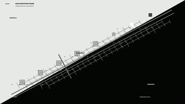 Drone 3D Mapping Data Visualization HUD Seamless Loop