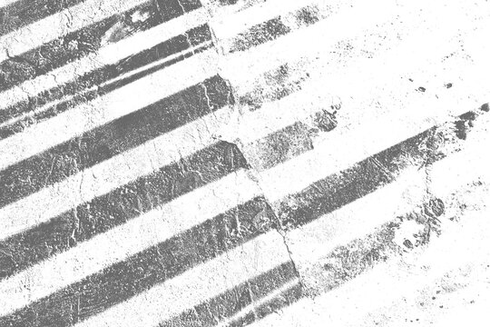 Fence Shadow Lines Marble Floor Grunge Texture Stamp Overlay Cutout on Transparent Background