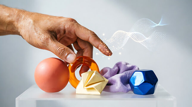Hand Holding a Fresh Egg in a Glass for Food, Nutrition, Healthy Eating and Kitchen Concept
