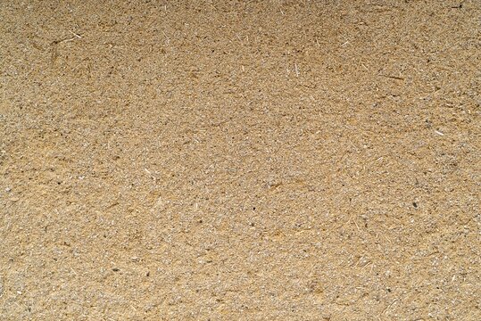 Fine Beige Gravel Ground Texture in a Japanese Garden