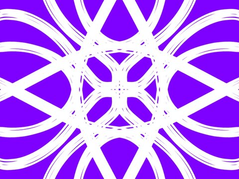 A simple abstract background pattern composed of evenly spaced, parallel diagonal violet or bright purple stripes against a clean, solid white background.