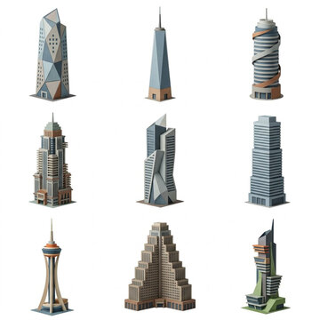 set of vector icons