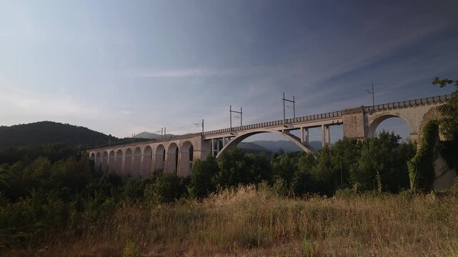 Isernia. Santo Spirito railway bridge