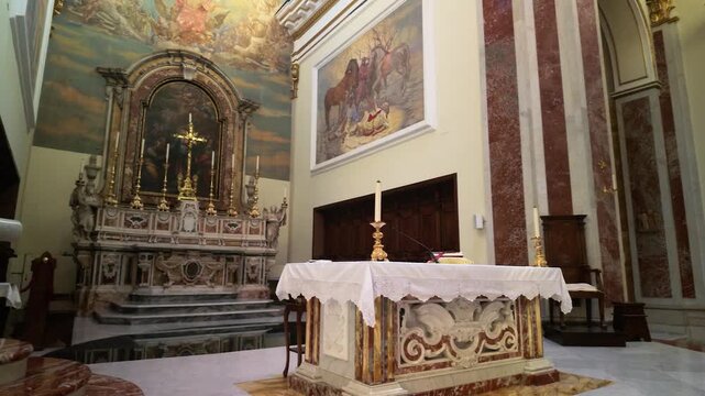 Isernia. The Cathedral of St. Peter the Apostle