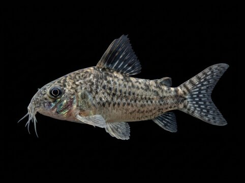 Leopard corydoras catfish
