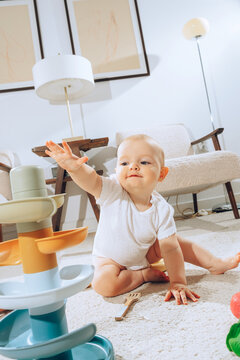 crawling, playing and learning