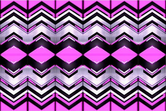 pink and purple chevron pattern
