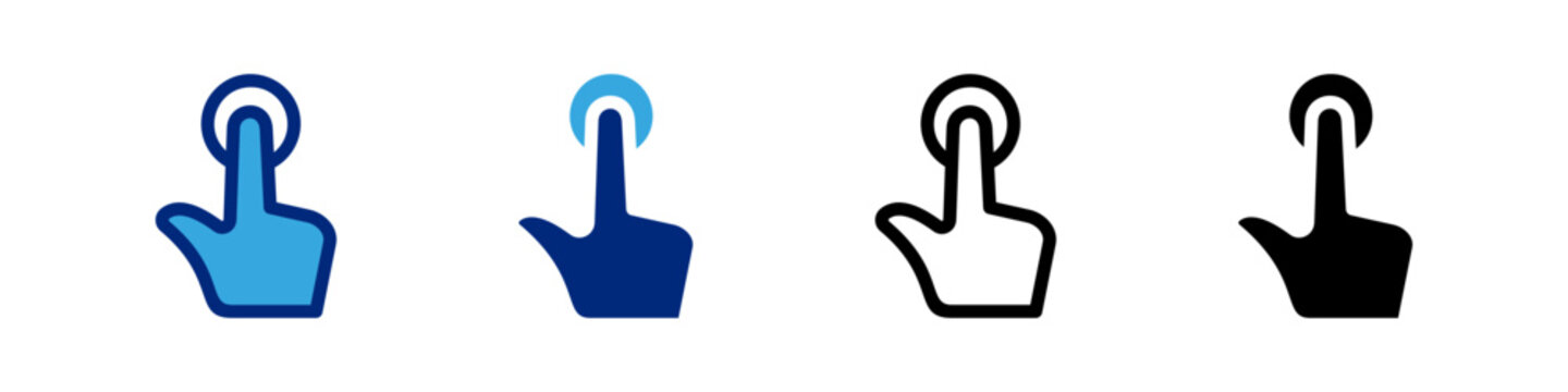 Hand icon set