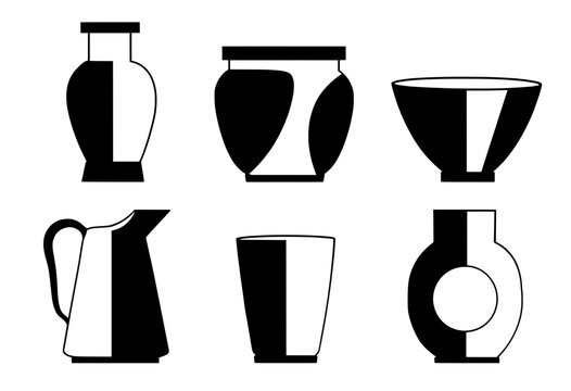 Brutalist, Pottery, Icons, symble, item