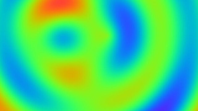 Abstract heat map visualization showing gradient color intensity patterns
