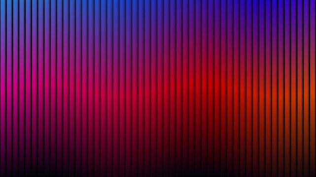 Abstract digital art featuring vertical color gradients and pixelated bars