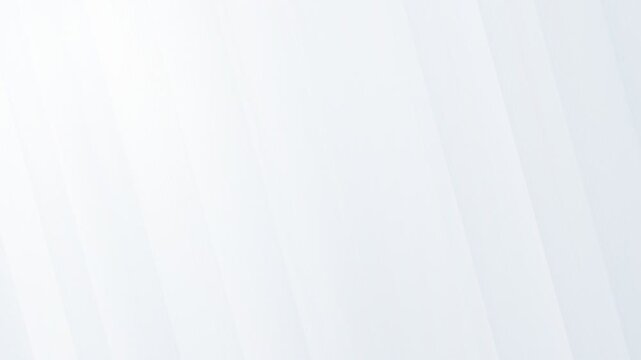 Minimalist white abstract background with subtle diagonal soft light lines