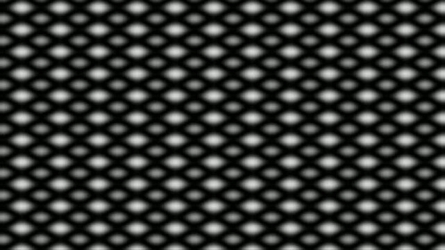 Black and White Geometric Mesh Pattern Motion Background
