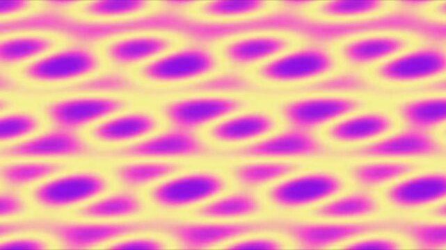 Pink Purple and Yellow Organic Blob Pattern Motion Background