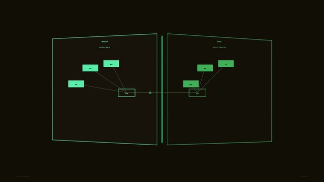 Industrial Asset Status HUD Seamless Loop