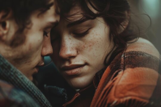 avoidant type of attachment in relationships concept.