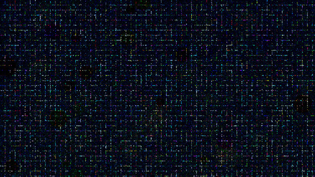 Abstract digital glitch effect pattern