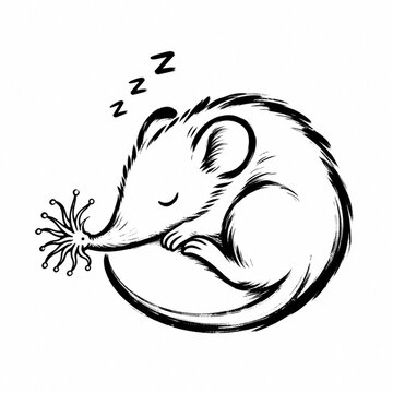 rats sleep cute