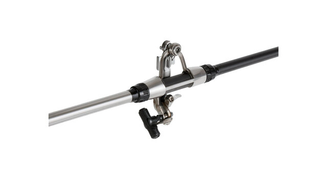 Rowing boat oarlock with handle with shown isolated transparent on transparent background