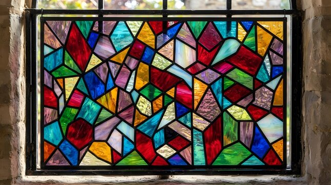 stained glass window