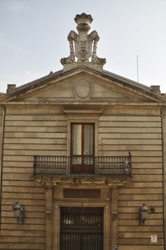 Fachada posterior de la Casa Consistorial Ayuntamiento de Vitoria Gasteiz